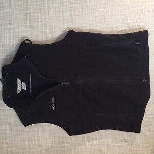 Women's Columbia Vest, Fleece, Black